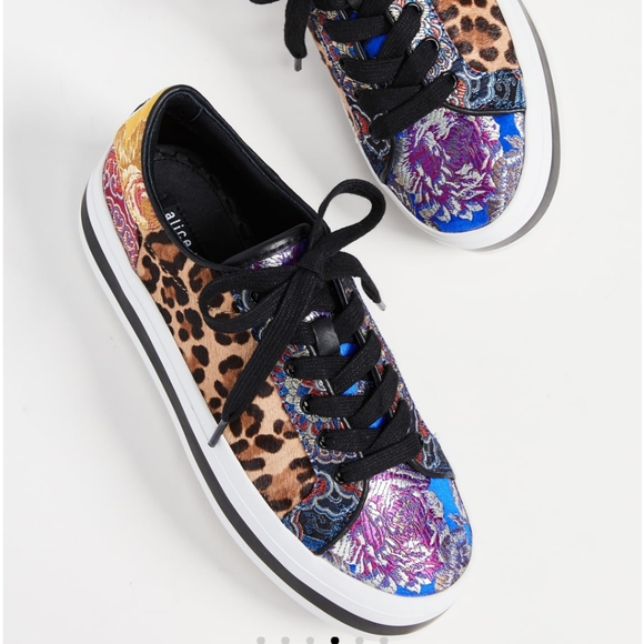alice and olivia ezra sneaker